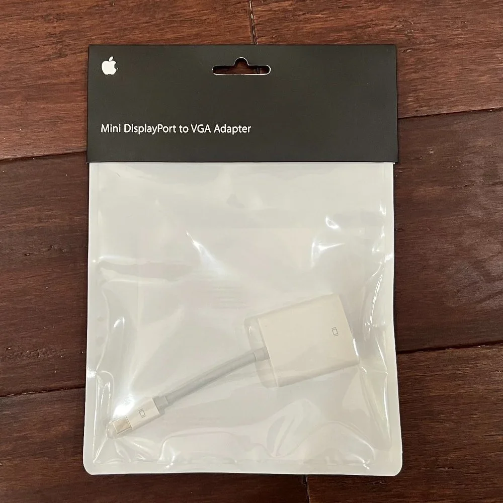NWT - Apple MB572Z/A Mini DisplayPort to VGA Adapter